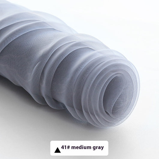 Tela de Organza de Malla Fina para Vestidos de Novia - Image 42
