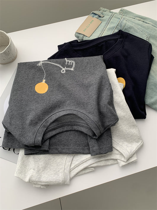 Camiseta Holgada para Mujer con Estampa de Cachorro Globo - Image 21