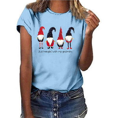 Playera Navideña para Mujer de Manga Corta - Image 4