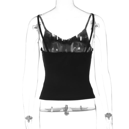 Chaleco Espalda Descubierta Cuello V Ajustado Elegante - Image 23