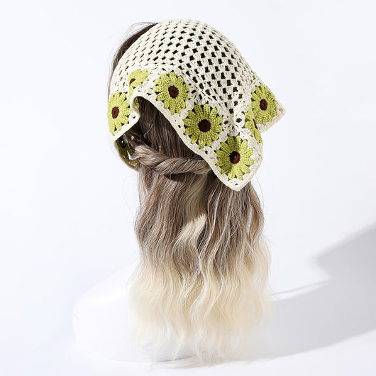Turbante Trenzado de Crochet con Cierre Ajustable - Image 11