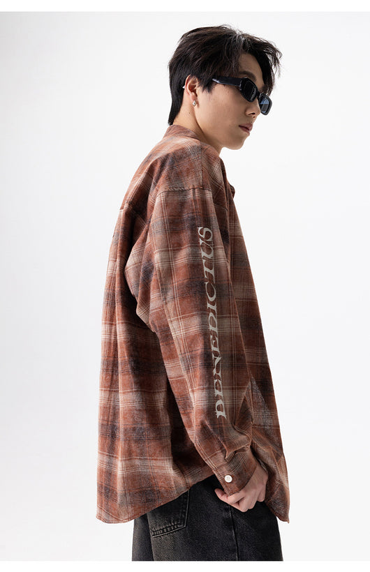 Camisa Casual a Cuadros para Hombre - Estilo Versátil - Image 17