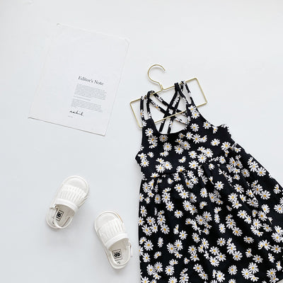 Vestido Princesa Estilo Occidental para Niña - Verano con Tirantes - Image 10