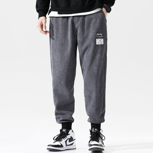 Pantalones de Pana Casual para Hombre - Estilo Deportivo y Profesional