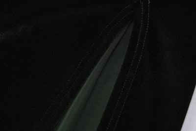 Vestido Elegante Escote V con Encaje y Abertura Lateral - Image 3