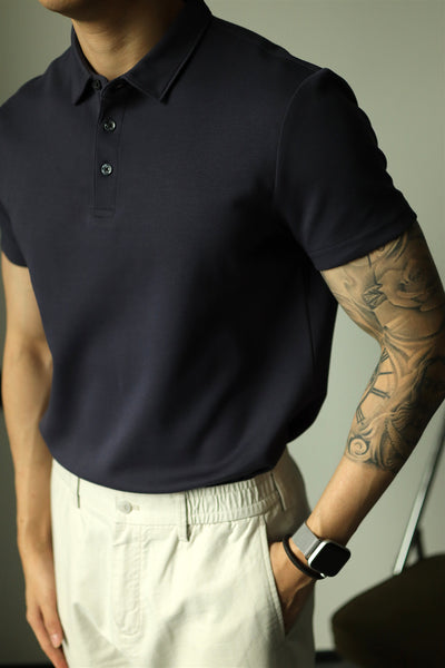 Polo Ejecutivo Primavera Verano Hombre Manga Corta - Image 8