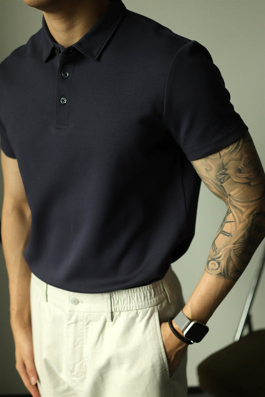 Polo Ejecutivo Primavera Verano Hombre Manga Corta - Image 8