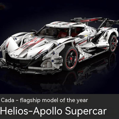 Auto Deportivo Apollo con Bloques de Construcción y Control Remoto