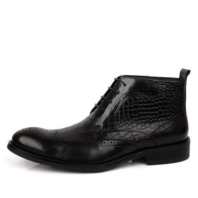 Botas de Cuero Genuino para Hombre - Calidez y Comodidad en Cada Paso