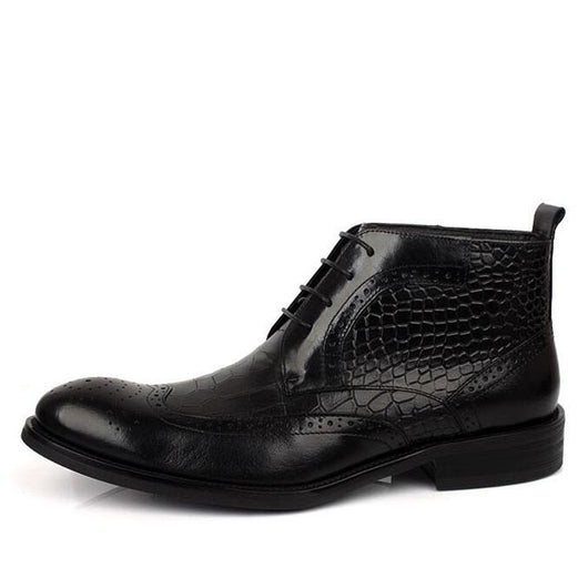 Botas de Cuero Genuino para Hombre - Calidez y Comodidad en Cada Paso