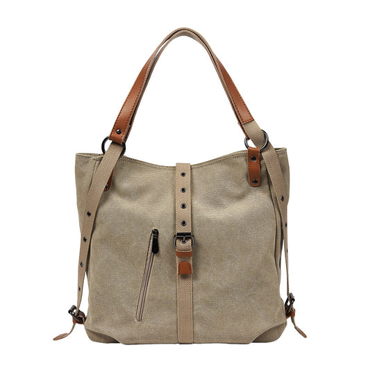 Bolso de Hombro Retro Estilo Simple Gran Capacidad