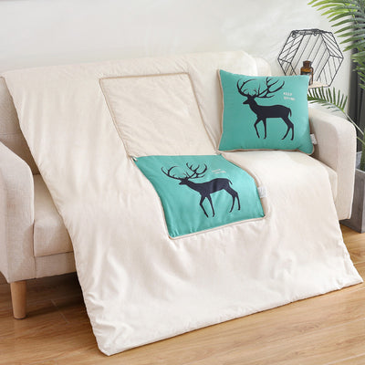 Almohada Multifuncional de Algodón y Lino - Image 3