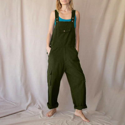Overol Cargo Multibolsillos para Mujer - Estilo Casual - Image 14