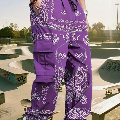 Pantalones de Trabajo Holgados con Cordón Ajustable para Hombre - Image 10