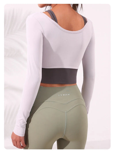 Playera Deportiva de Manga Larga para Mujer - Running - Image 12