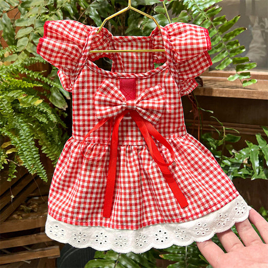 Vestido para Mascotas con Mangas Volantes - Tres Colores - Image 22