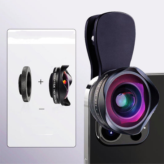Kit Profesional de Lentes 6K para Smartphone: Gran Angular y Macro HD - Image 3