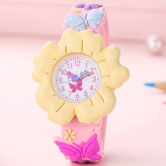 Reloj Infantil Flores Coloridas - Diseño Cute para Niñas Estudiantes - Image 11