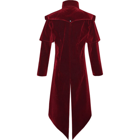 Chaqueta Gótica Retro de Cuello Alto - Estilo Halloween Otoño Invierno - Image 2