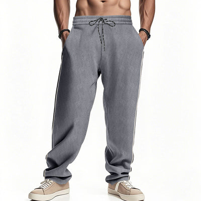 Pantalones de Chándal Holgados con Franja Lateral para Hombre - Image 30