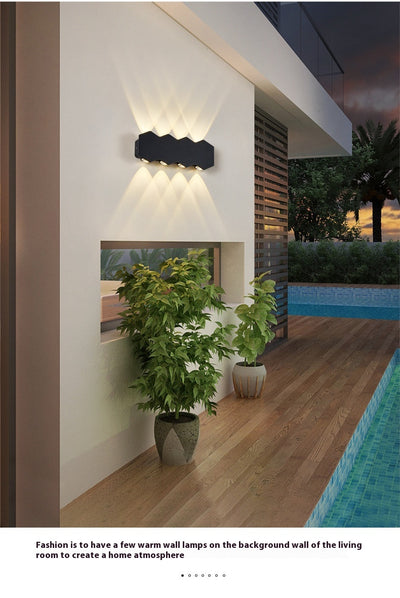 Lámpara de Pared LED Minimalista Onda para Pasillos - Image 25