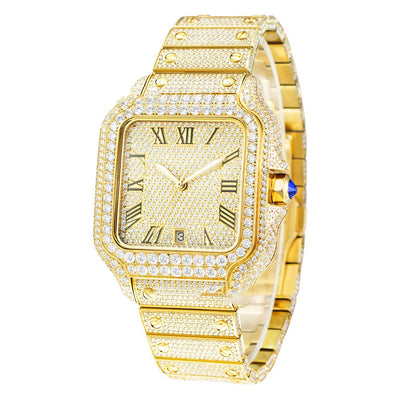 Reloj de Hombre Moissanita Clarity en Acero Inoxidable - Image 9