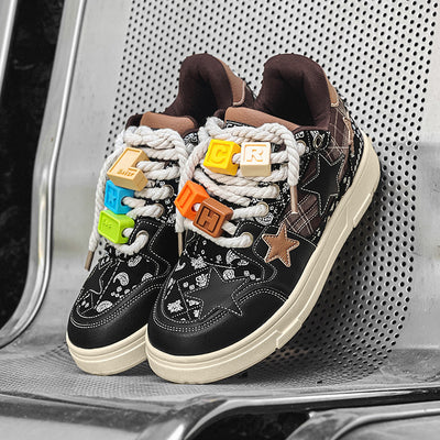 Tenis Deportivos con Diseño de Estrellas para Hombre - Image 9