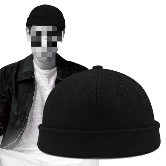 Gorro de Lana para Hombre con Forro Térmico Grueso