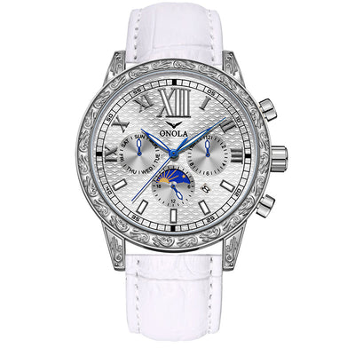 Reloj Mecánico Automático de Cuero - Elegancia y Versatilidad - Image 9