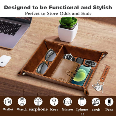 Bandeja Decorativa Plegable de Cuatro Esquinas - Regalo Perfecto para Papá - Image 14