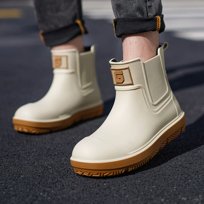 Zapatos Deportivos Impermeables para Hombre con Plataforma y Forro Polar
