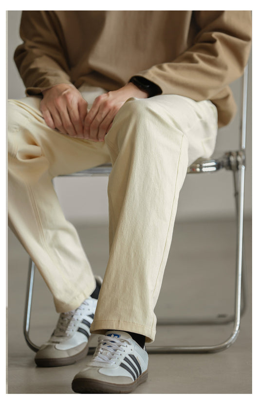 Pantalón Cropped Recto de Mezclilla Elástica - Image 20