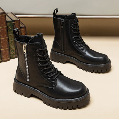 Botas Martin de Cuero para Hombre - Botines Altos Clásicos - Image 31