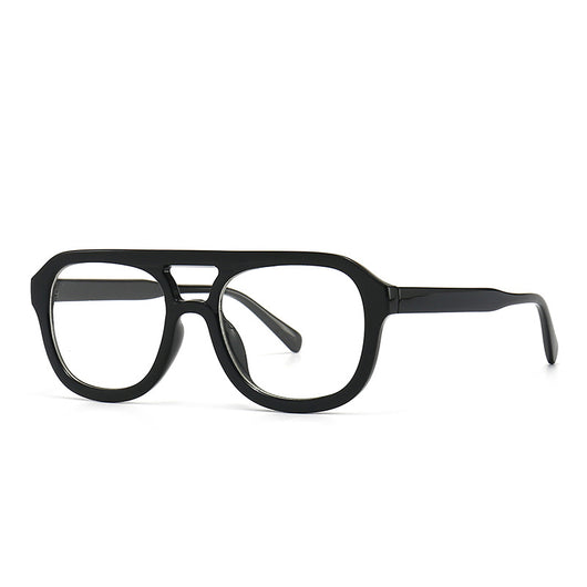 Gafas de Sol Retro Cuadradas con Marco Plano para Street Style - Image 20
