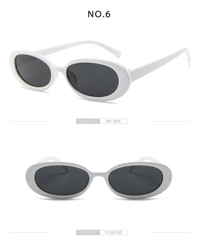 Gafas de Sol Ovaladas Trend Cow Print - Marco Pequeño Estilo Instagram - Image 21