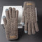 Guantes de Ciclismo Térmicos con Forro Polar y Pantalla Táctil