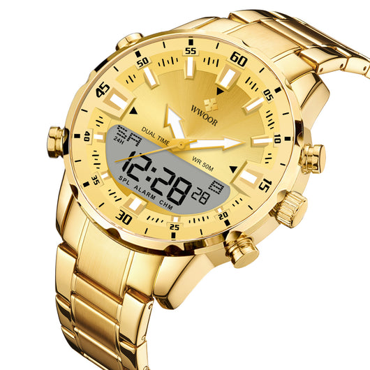 Reloj Luminoso para Hombre con Banda de Acero - Diseño Moderno y Elegante - Image 7