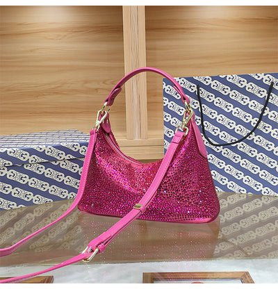Bolso de Noche Elegante con Strass - Cartera de Gran Capacidad para Mujer - Image 24