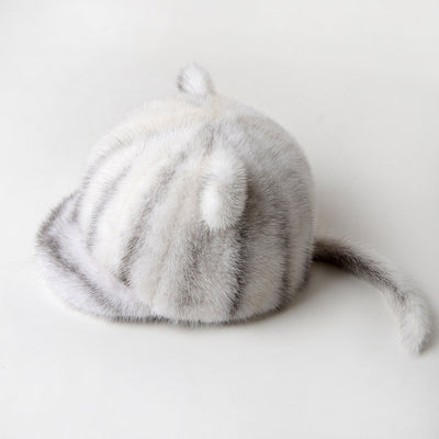 Gorro de Piel de Visón para Mujer - Calidez Lujo - Image 22