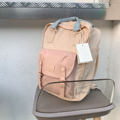 Mochila Escolar Impermeable Nylon - Diseño Clásico Macaron - Image 14