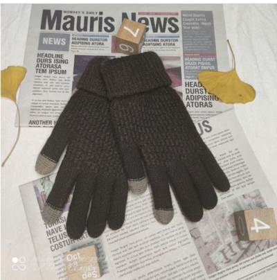 Guantes Tejidos para Mujer con Pantalla Táctil y Diseño Jacquard - Image 22