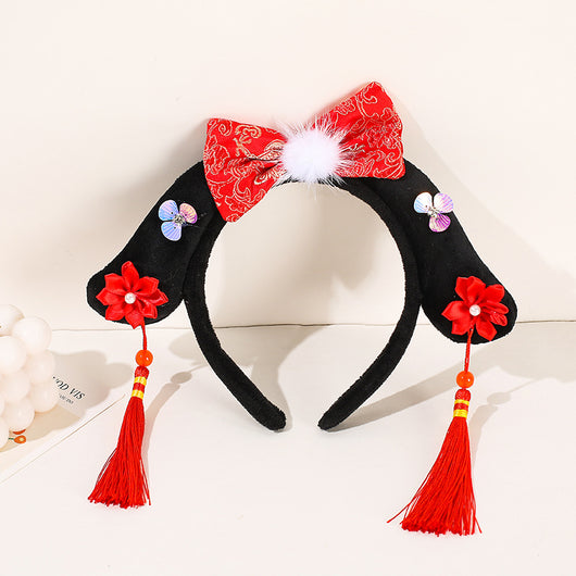 Diadema Princesa Estilo Chino con Borlas Decorativas - Image 16