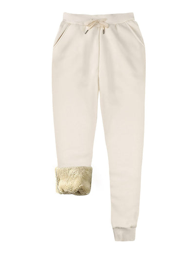 Pantalones Deportivos Cómodos Ajuste Suelto Entrenamiento Fitness Forro Polar - Image 2