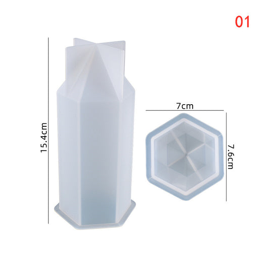 Molde de Silicona Epoxi Cristal para Velas Artesanales - Image 9