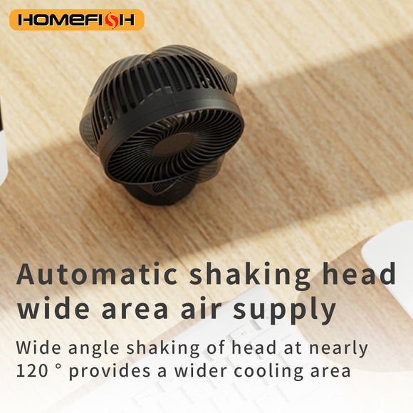 Ventilador Portátil Automático para Cochecito de Bebé con Luz LED