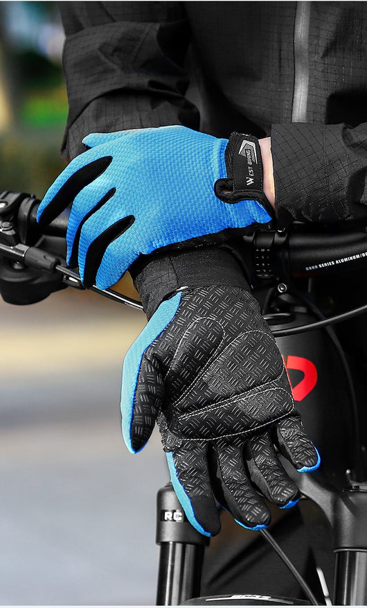 Guantes Ciclismo Verano Táctiles Dedo Completo para Moto y Bicicleta - Image 14