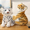Peluche Tigre Sentado - Juguete de Felpa Realista