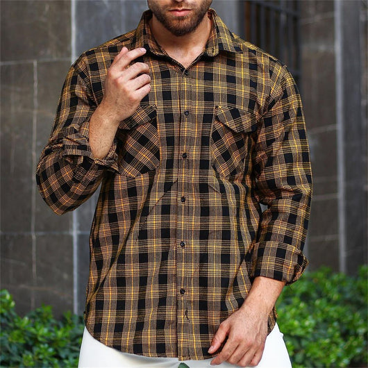 Camisa Vaquera Clásica de Manga Larga para Hombre - Image 11
