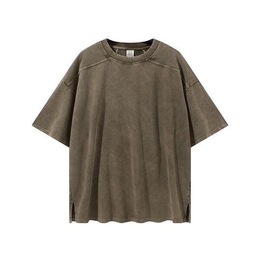 Camiseta Corta Bicolor de Tela Suave y Cómoda - Image 17