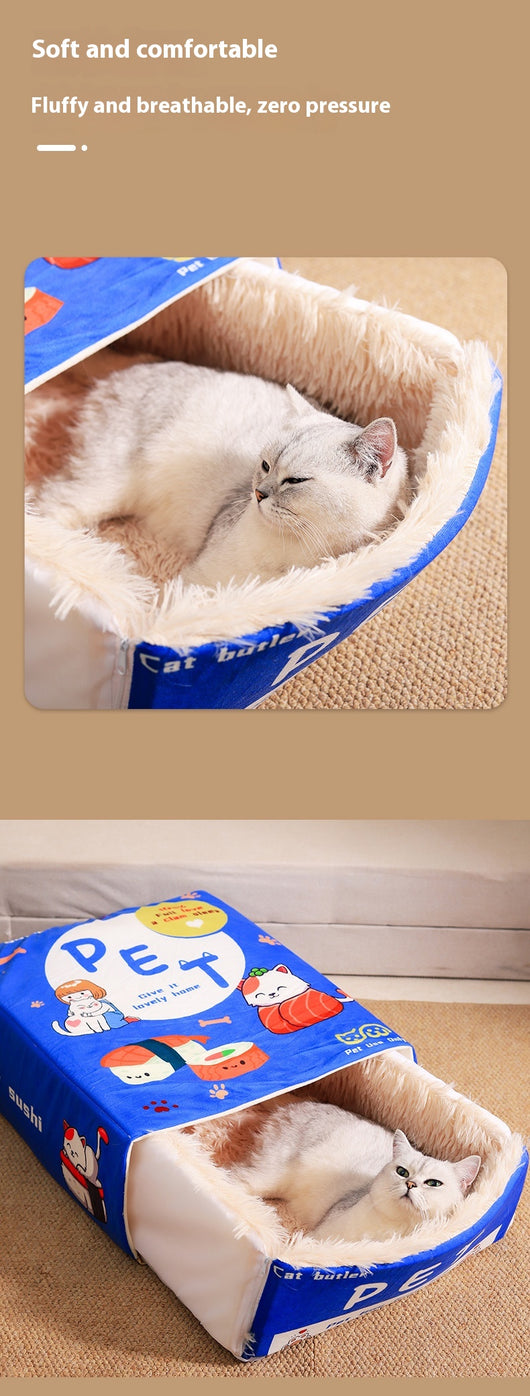 Cama Cerrada para Mascotas con Sensación de Seguridad - Image 14
